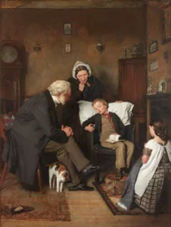 The Sick Boy, c.1857